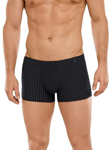 Schiesser Herren Unterwäsche Atmungsaktiv Und Weich - Long Life Soft Boxershorts, Blauschwarz_149047, EU im Sale